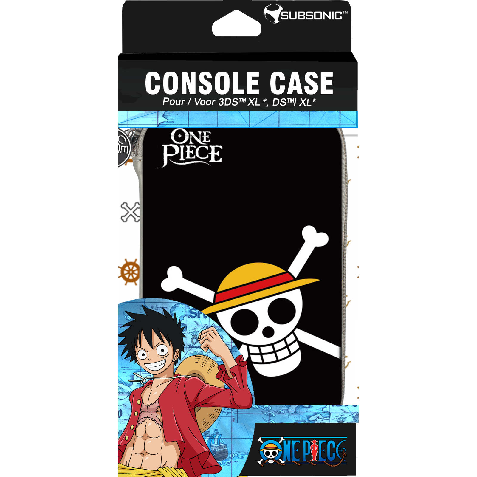 Subsonic One Piece Skull Case XL (Nintendo 3DS XL et DSi XL