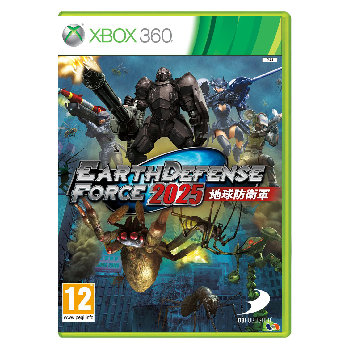 Earth Defense Force 2025 (XBox 360) Jeux Xbox 360 D3 Publisher sur