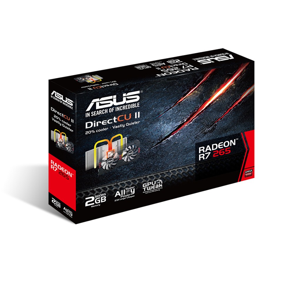 Asus r7265 dc2 2gd5 нет изображения