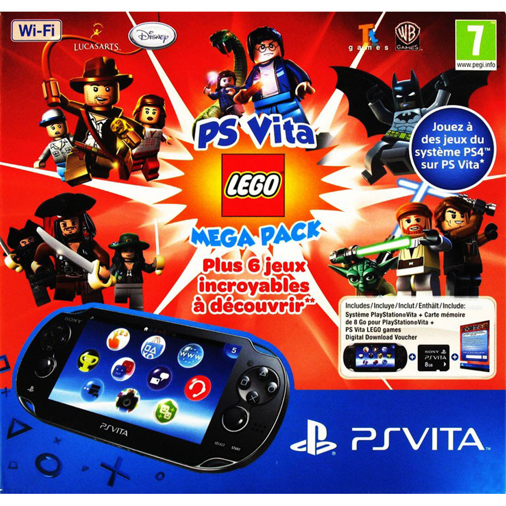 Sony PS Vita WiFi MegaPack LEGO Sony Interactive Entertainment sur