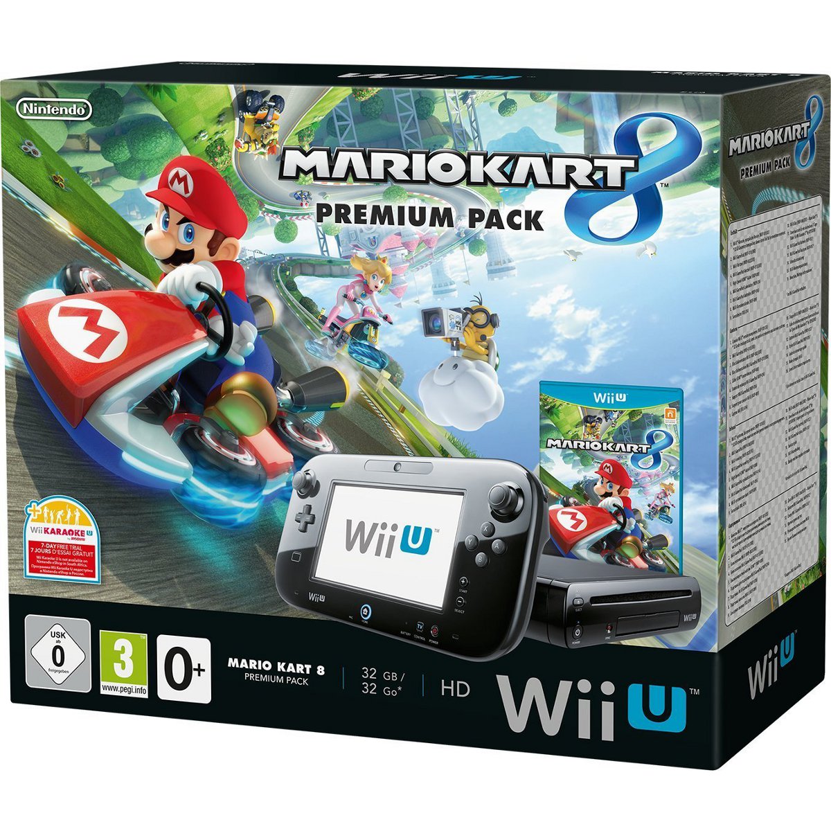 Nintendo Wii U 32 Go Premium Pack + Mario Kart 8 Nintendo