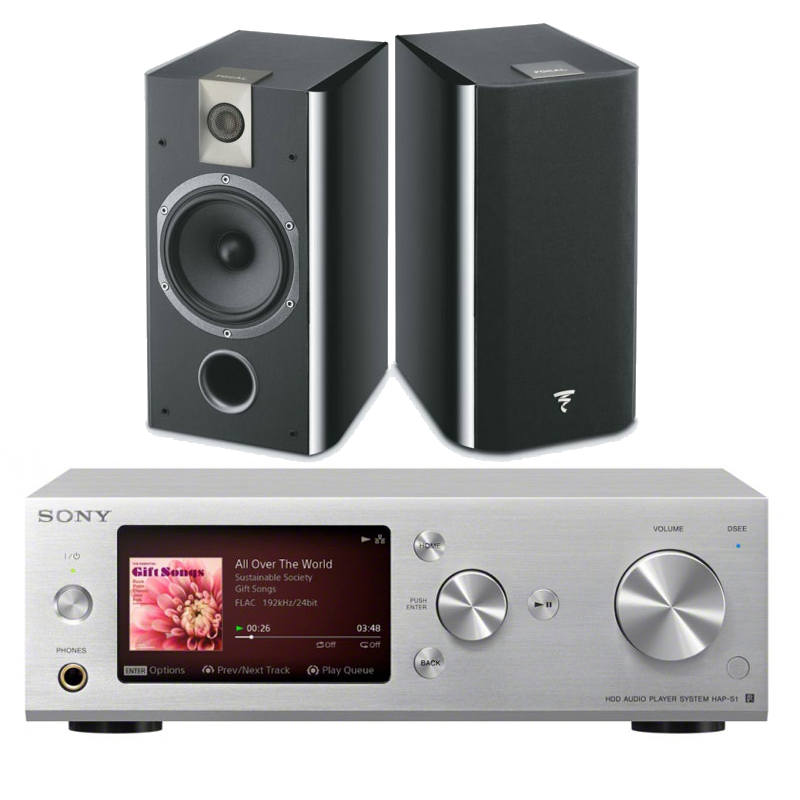 Sony HAPS1 + Focal Chorus 706 Black Style Ensemble Hifi Sony sur