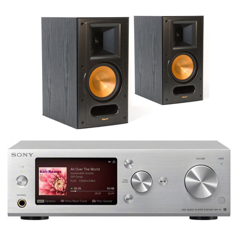 Sony HAPS1 + Klipsch RB61 MKII Noir Ensemble Hifi Sony sur