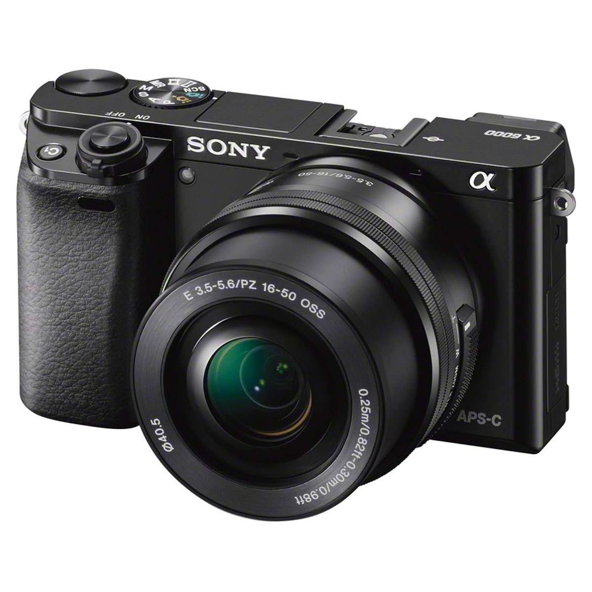  Sony  Alpha  6000 Objectif 16 50 mm Noir Appareil  photo  