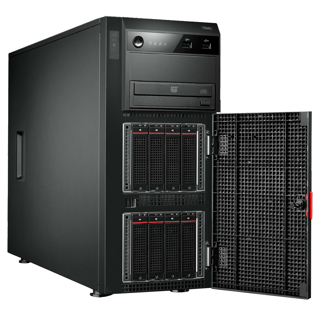 Lenovo ThinkServer TD340 (70B7002FFR) - Serveur Lenovo sur LDLC.com