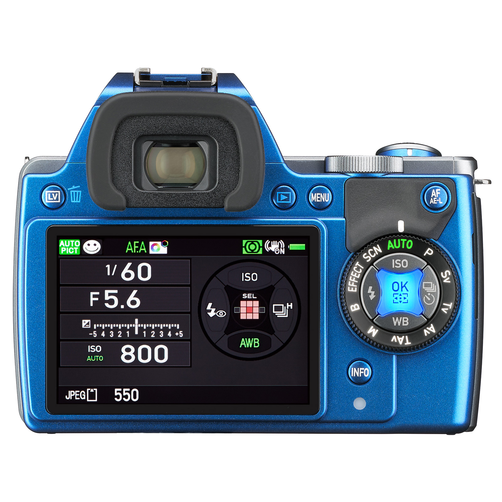 Pentax K S1 Bleu Objectif Dal 18 55 Mm Appareil Photo Reflex Pentax