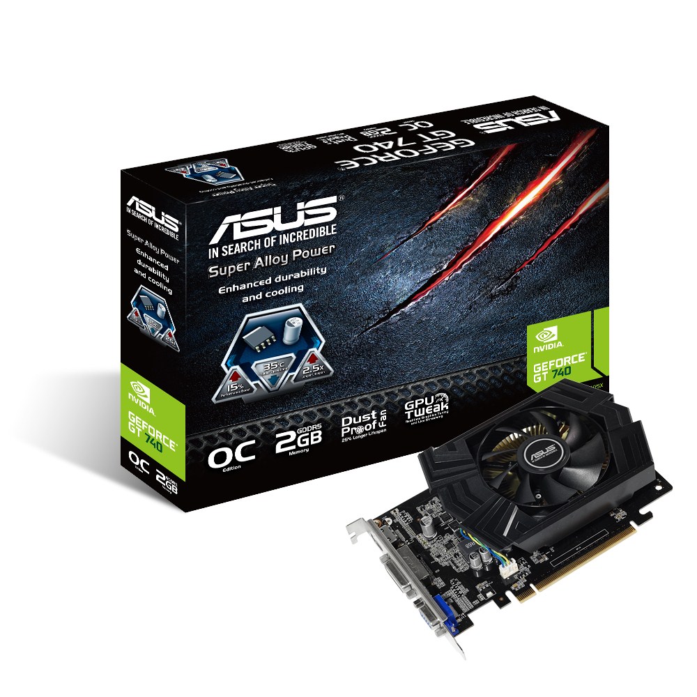ASUS GT740OC2GD5 Carte graphique ASUS sur