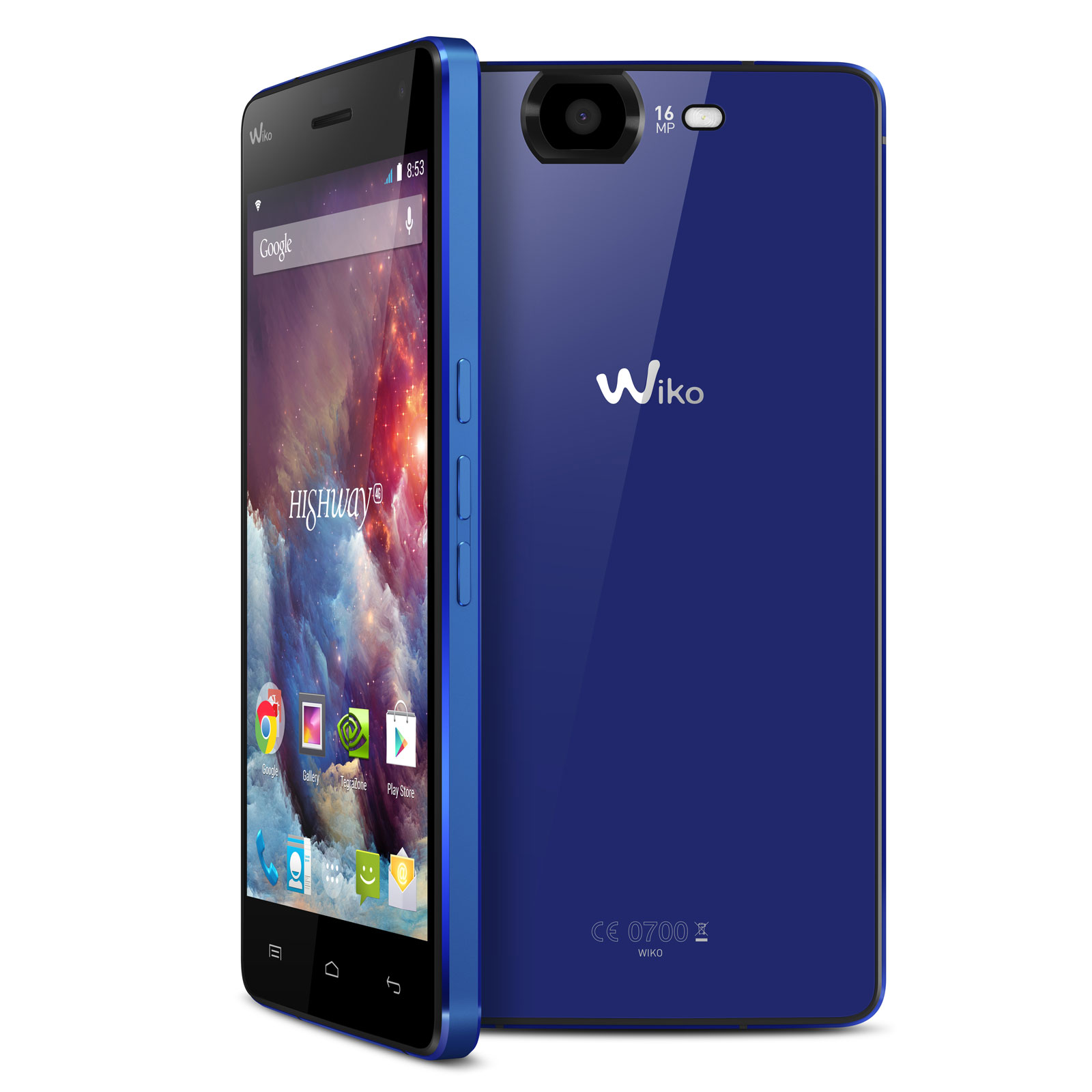 Wiko Highway 4G Electric Blue - Mobile & smartphone Wiko sur LDLC.com