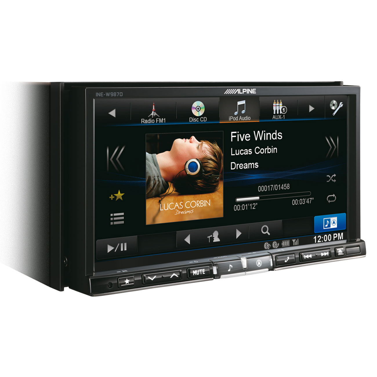 Alpine INEW987D Autoradio Alpine sur