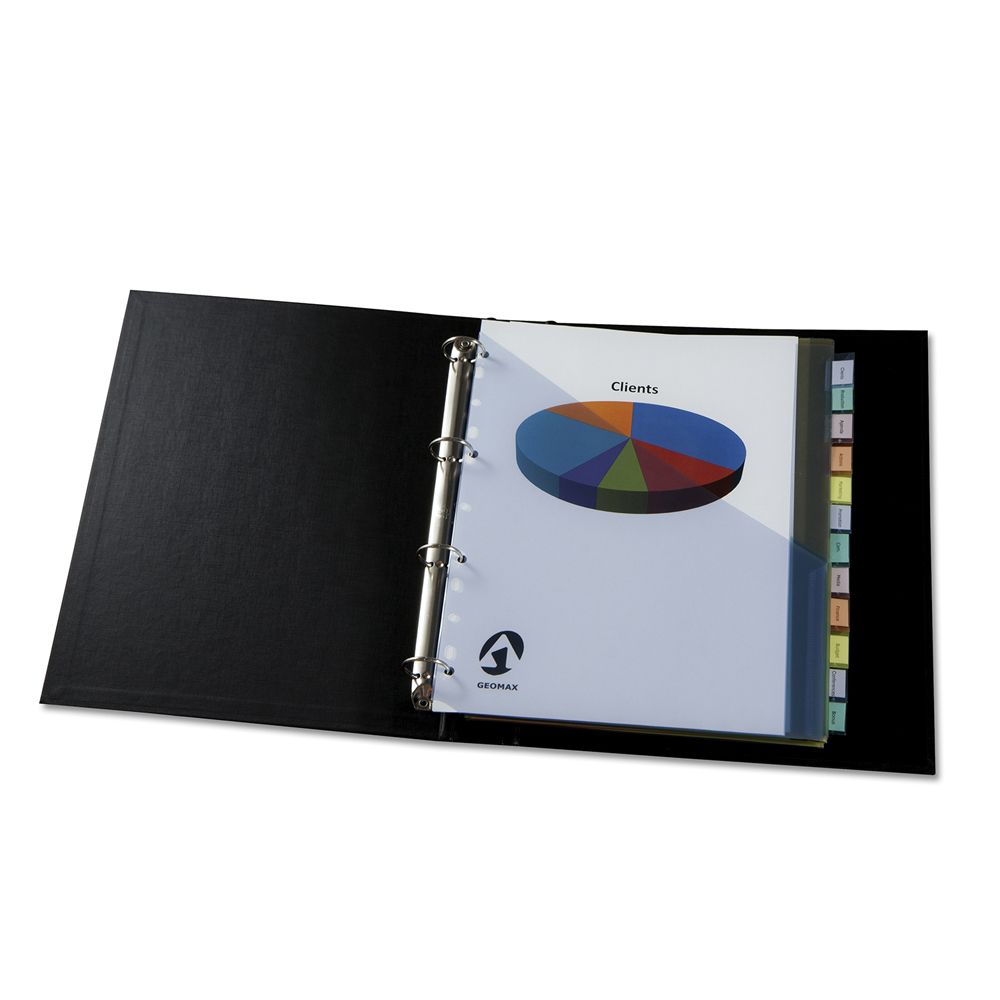 Intercalaires Personnalisables AVERY A4+ - 12 Onglets Polypropylène - Impression Laser/Jet D'Encre