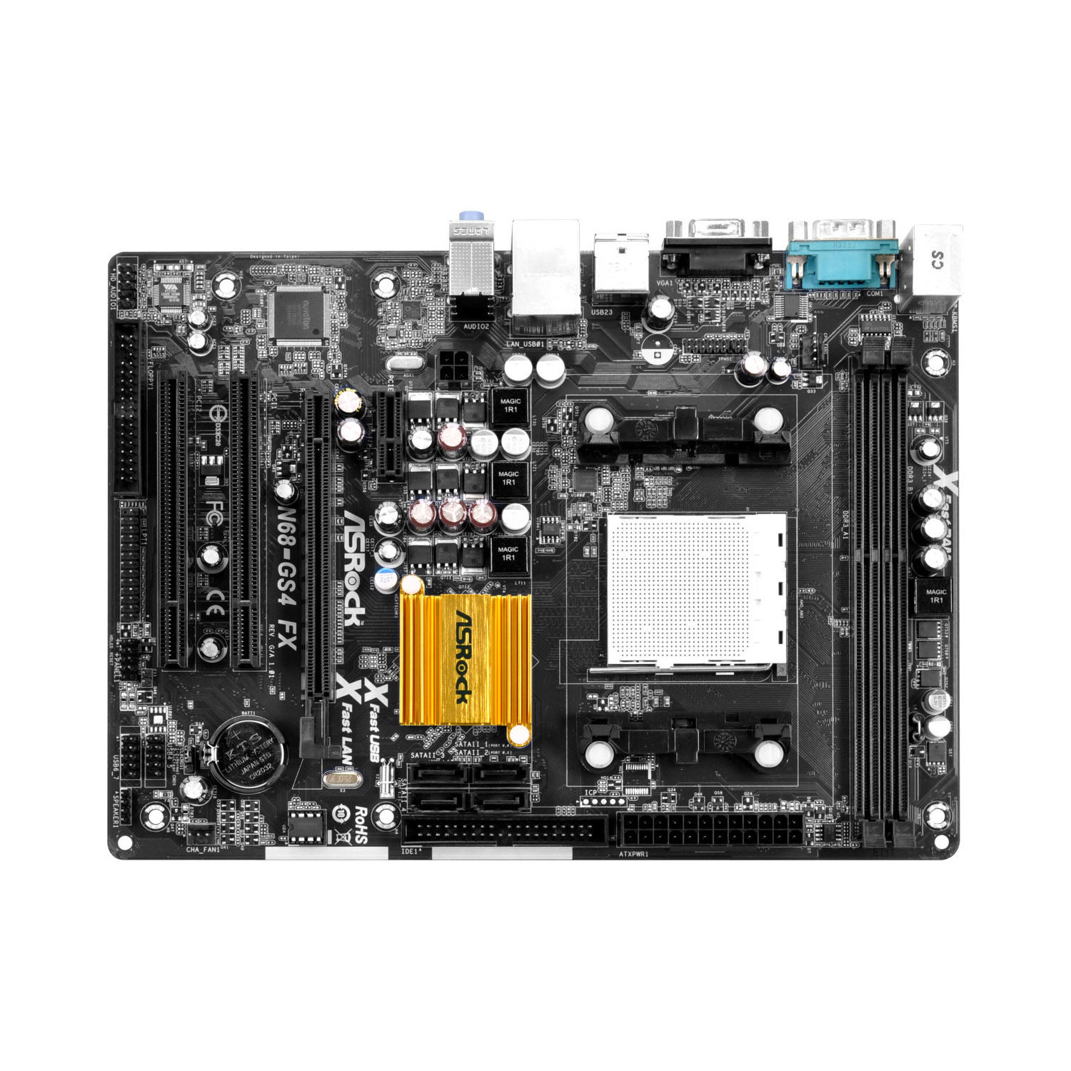 Asrock n68 gs4 fx настройка биос