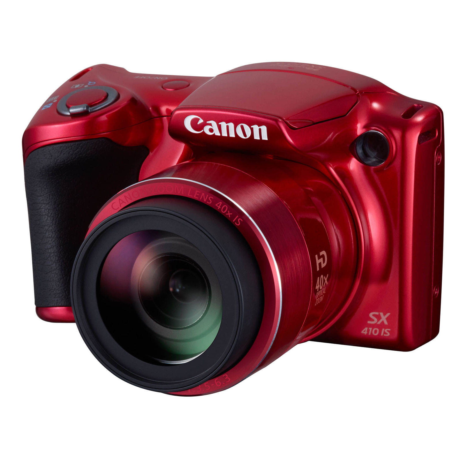 Canon PowerShot SX410 IS Rouge Appareil  photo num rique 