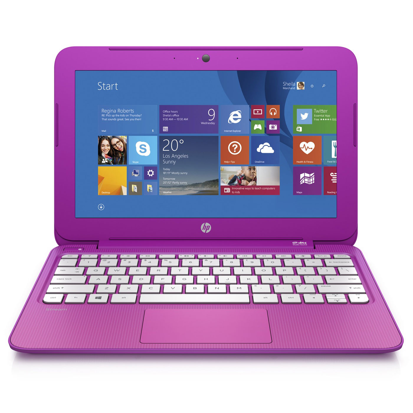 Hp Stream 13 C011nf Rose Pc Portable Hp Sur 0673