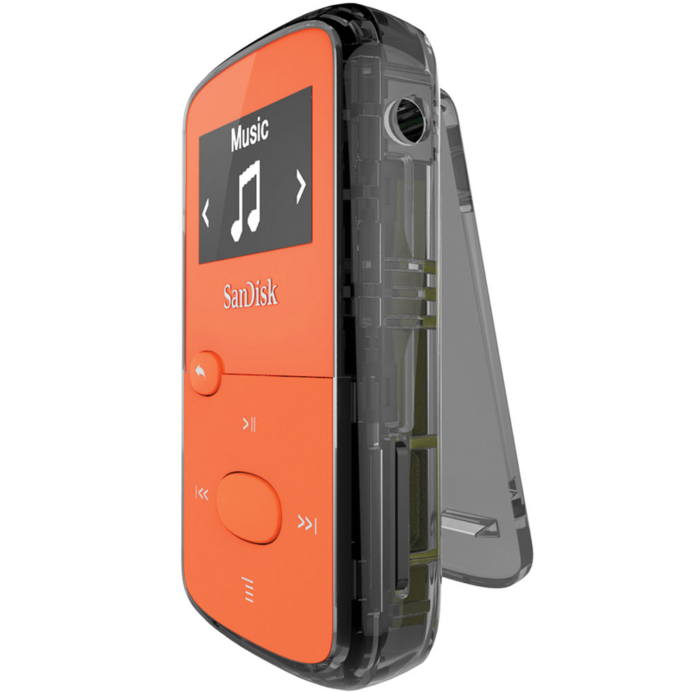 SanDisk Clip Jam Orange 8 Go Lecteur MP3 & iPod Sandisk sur