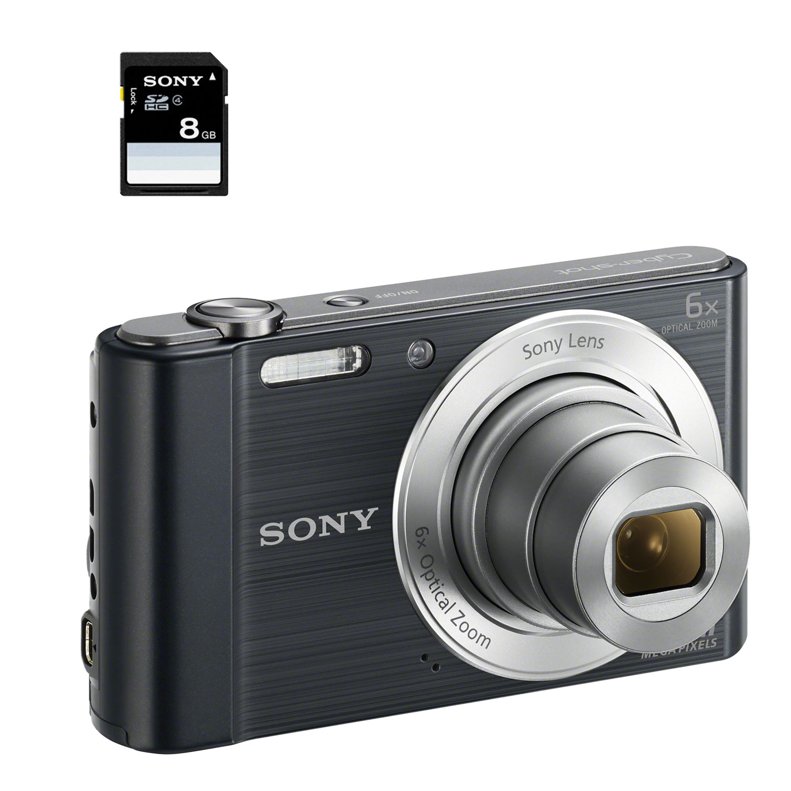 Sony Dsc W810 Pack Carte Memoire Noir Dscw810bsd8di Yf Achat