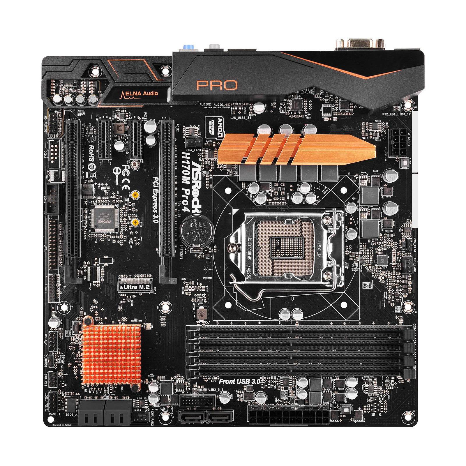 Asrock h170m pro4 обзор