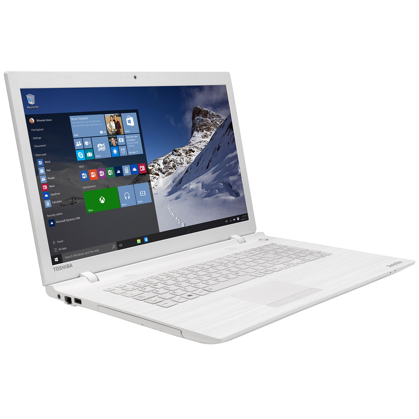 Toshiba Satellite C70C1CT Blanc PC portable Toshiba sur