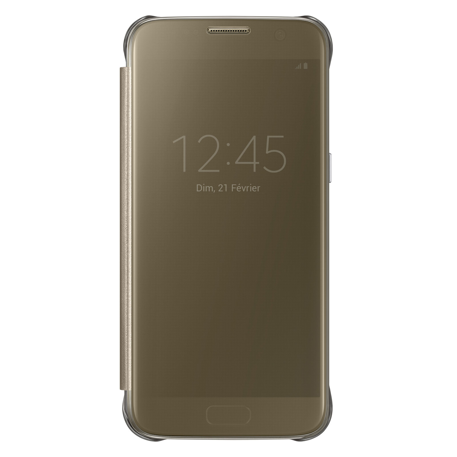 Samsung Clear View Cover Or Samsung Galaxy S7 - Etui téléphone Samsung sur LDLC.com