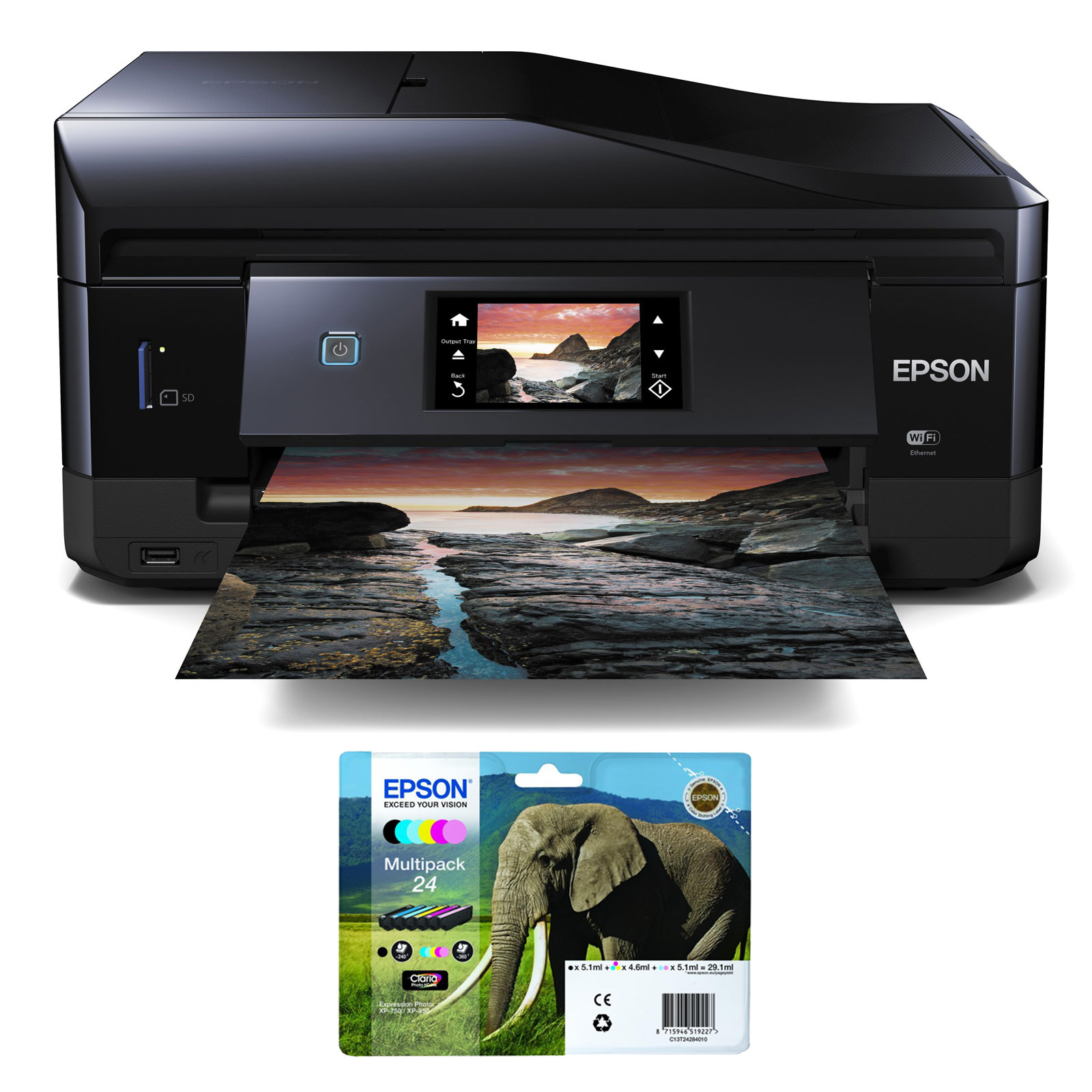  Epson  Expression Photo  XP 860 Epson  T2428 MultiPack 