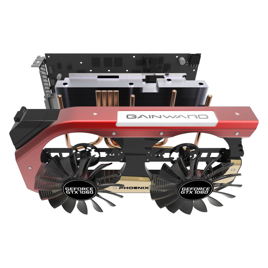 6gb Gainward Geforce Gtx 1060 Phoenix Golden Sample Aktiv Gainward GeForce GTX 1060 Phoenix Golden Sample 6GB - Carte graphique