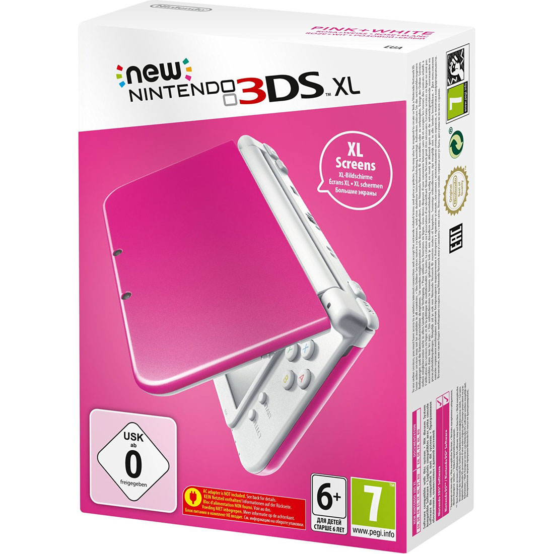 Nintendo New 3DS XL (rose / blanc) Console Nintendo 3DS Nintendo sur