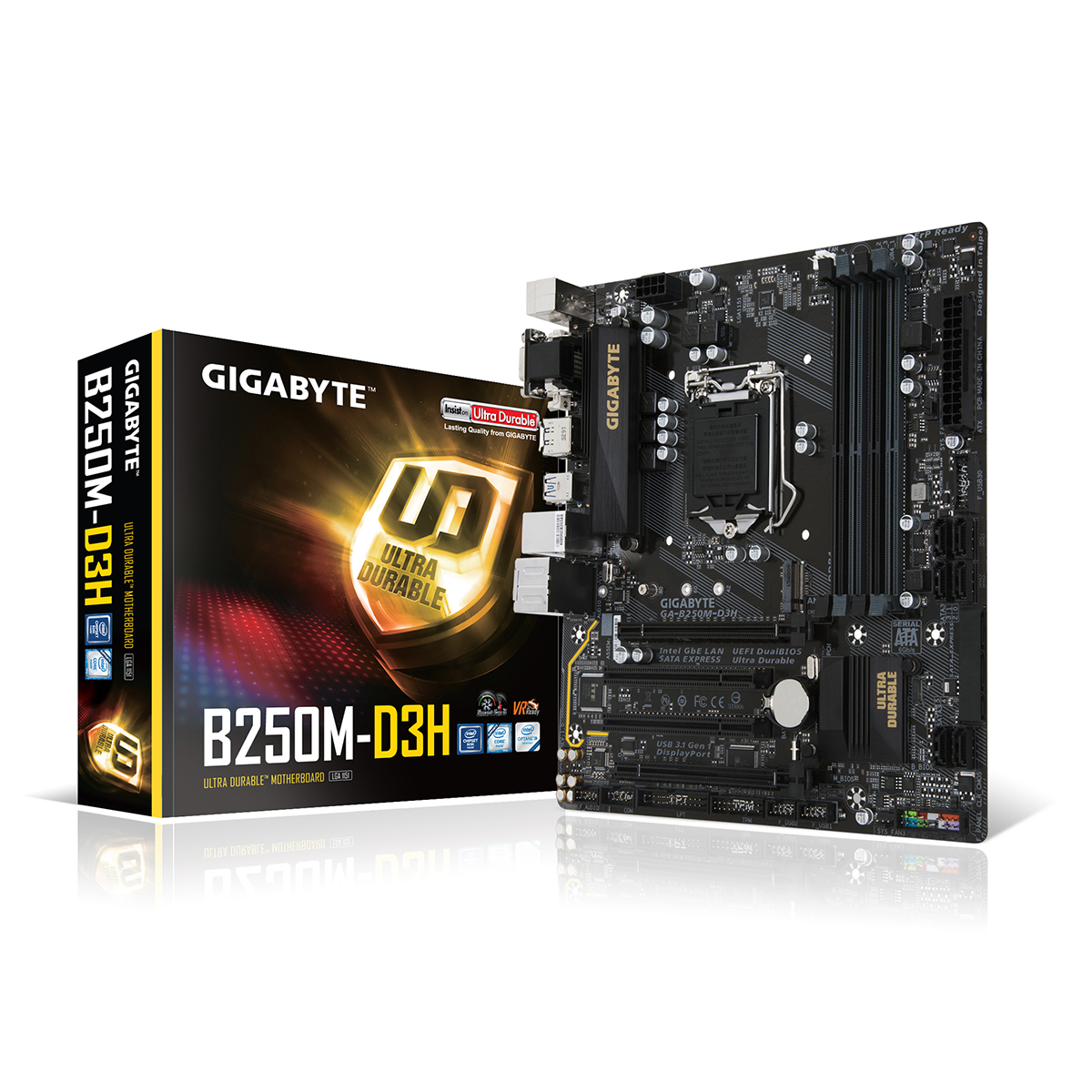 Gigabyte b250m d3h совместимость