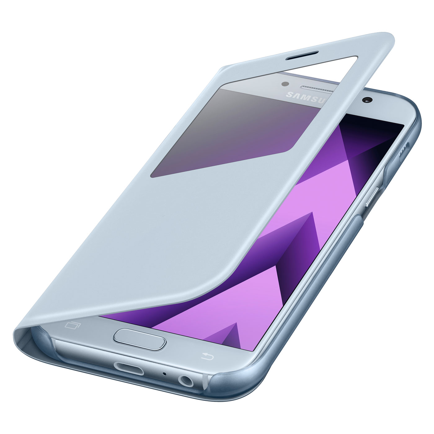 Samsung S View Stand Bleu Samsung Galaxy A5 2017 Etui Téléphone