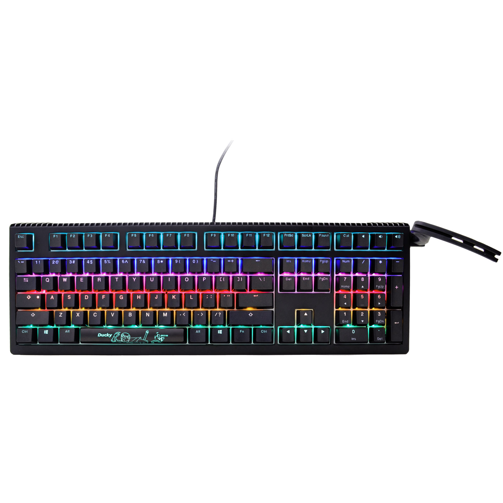 Ducky Channel Shine 6 (MX RGB Nature White) Clavier PC Ducky Channel