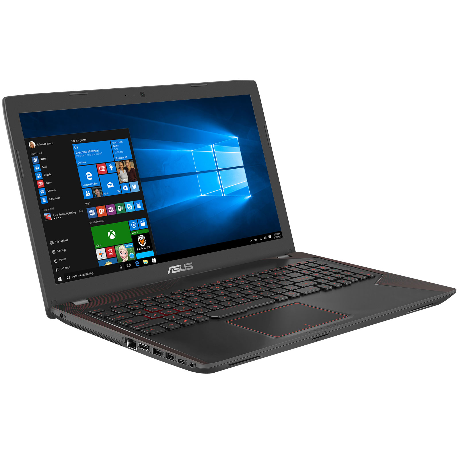 ASUS PX553VDFY144R PC portable ASUS sur