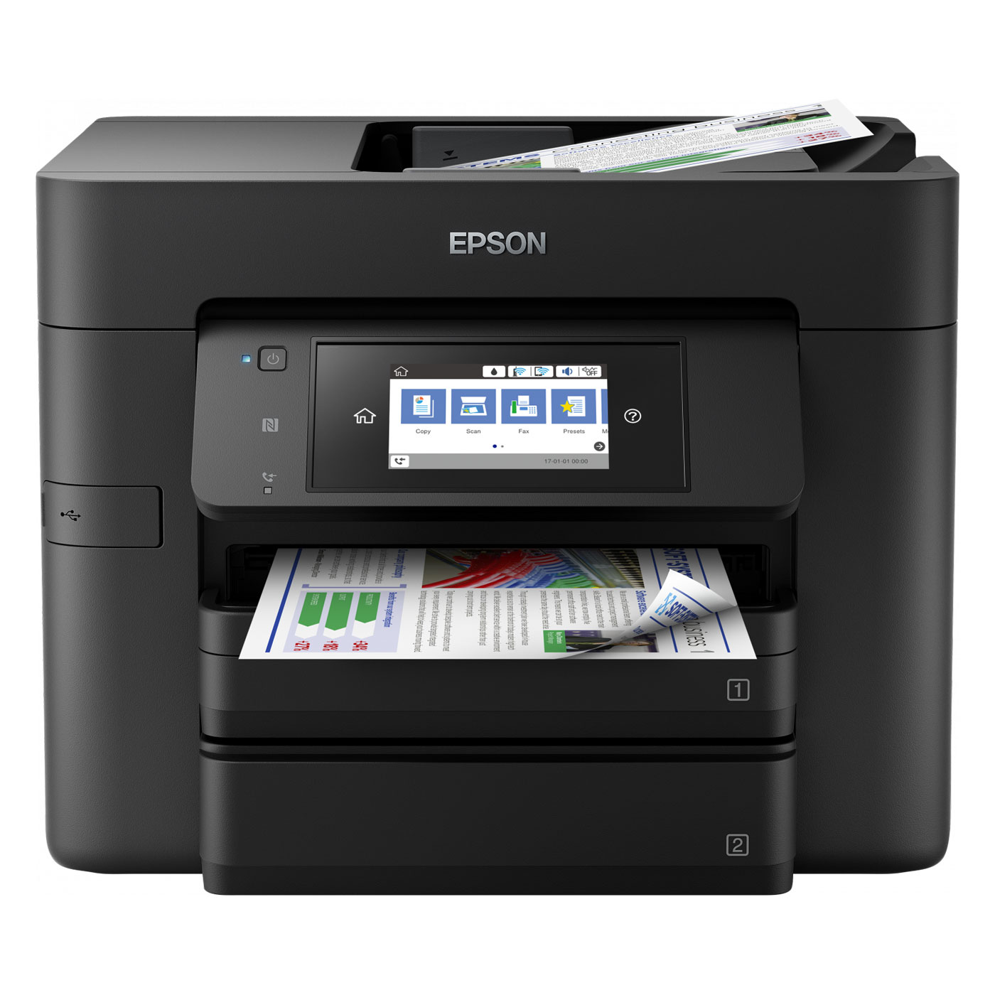  Epson  WorkForce Pro  WF 4740DTWF Imprimante  multifonction 