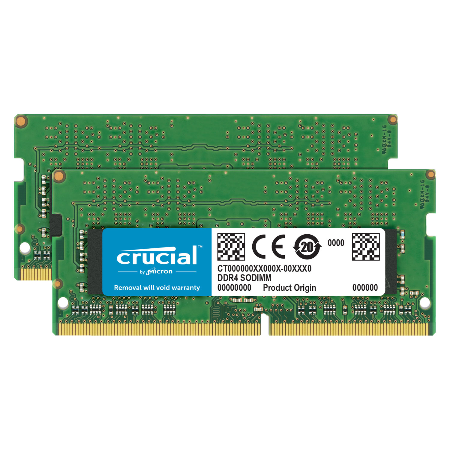 Crucial SO DIMM DDR4 32 Go 2 X 16 Go 2666 MHz CL19 Dual Rank X8 