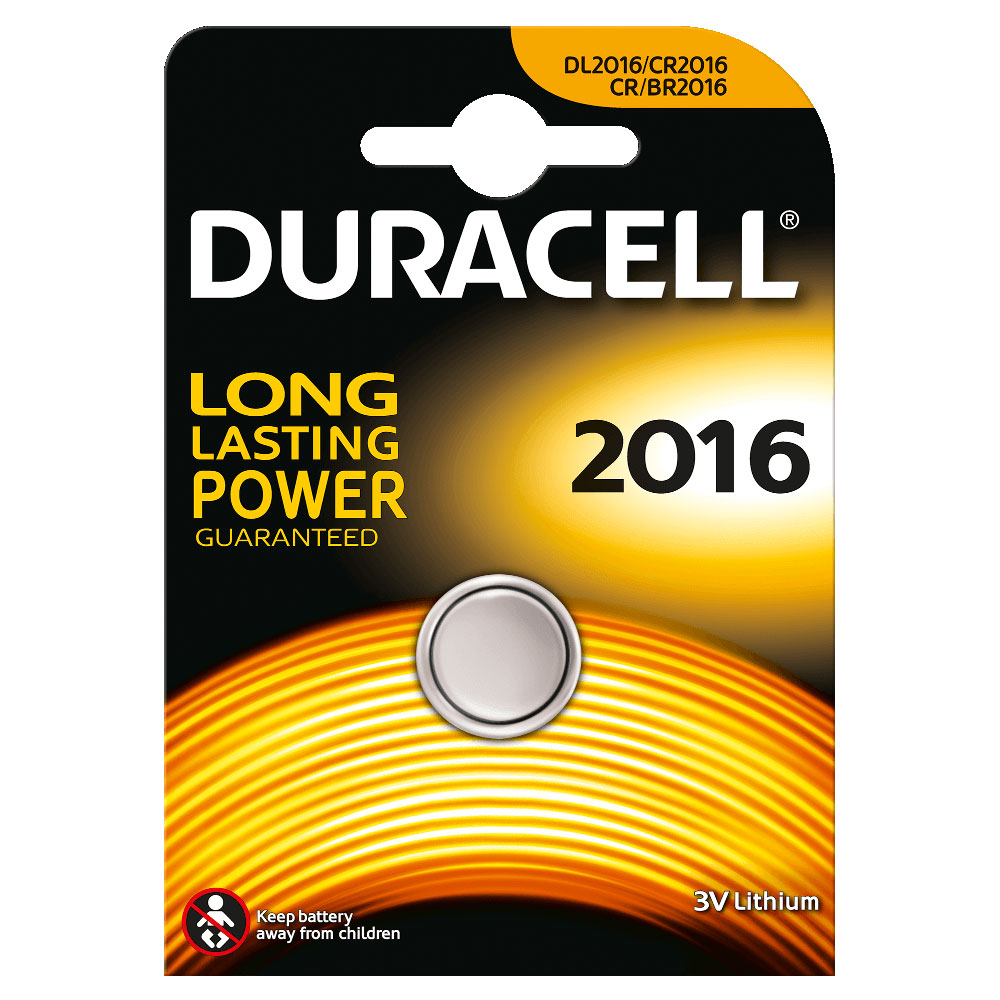 Duracell 2016 Vs 2032