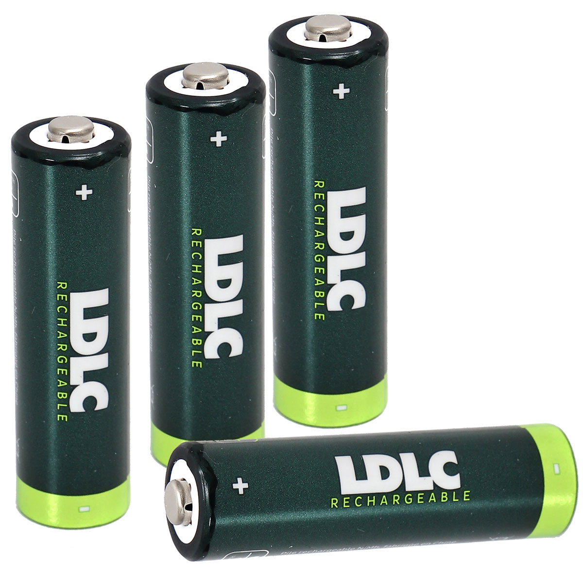 LDLC+ NiMH AA 4 piles rechargeables AA (HR6) 2000 mAh (LDLC+ NIMH AA4