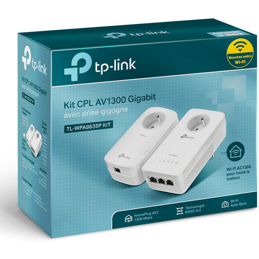 TPLINK TLWPA8635P KIT CPL TPLINK sur