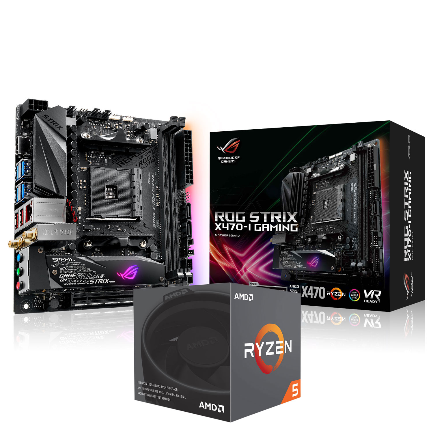 Asus rog strix x470 i gaming обзор