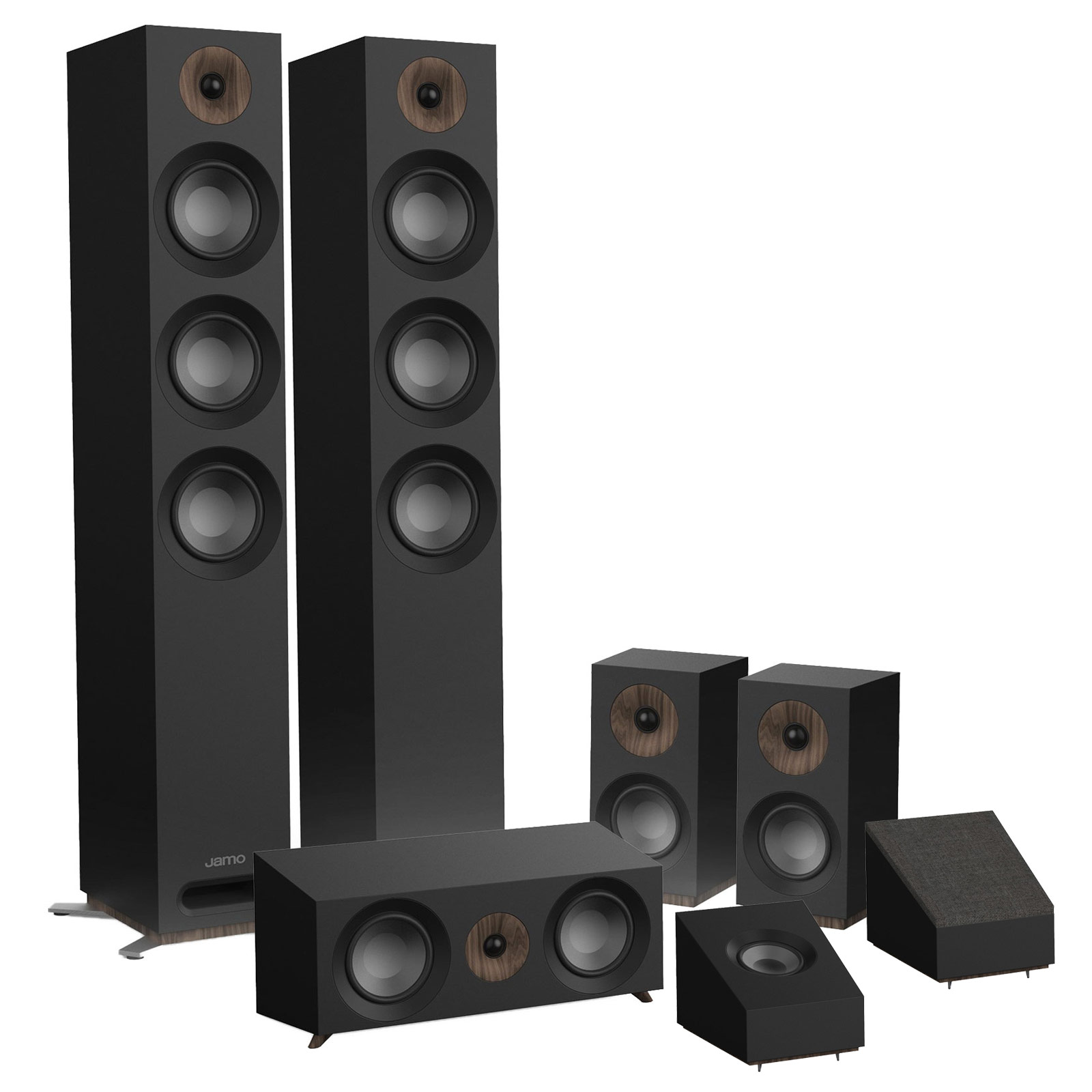 Jamo S 809 HCS Noir + Jamo S 8 ATM Noir (JAMO S 809 HCS BLACK + ATMOS