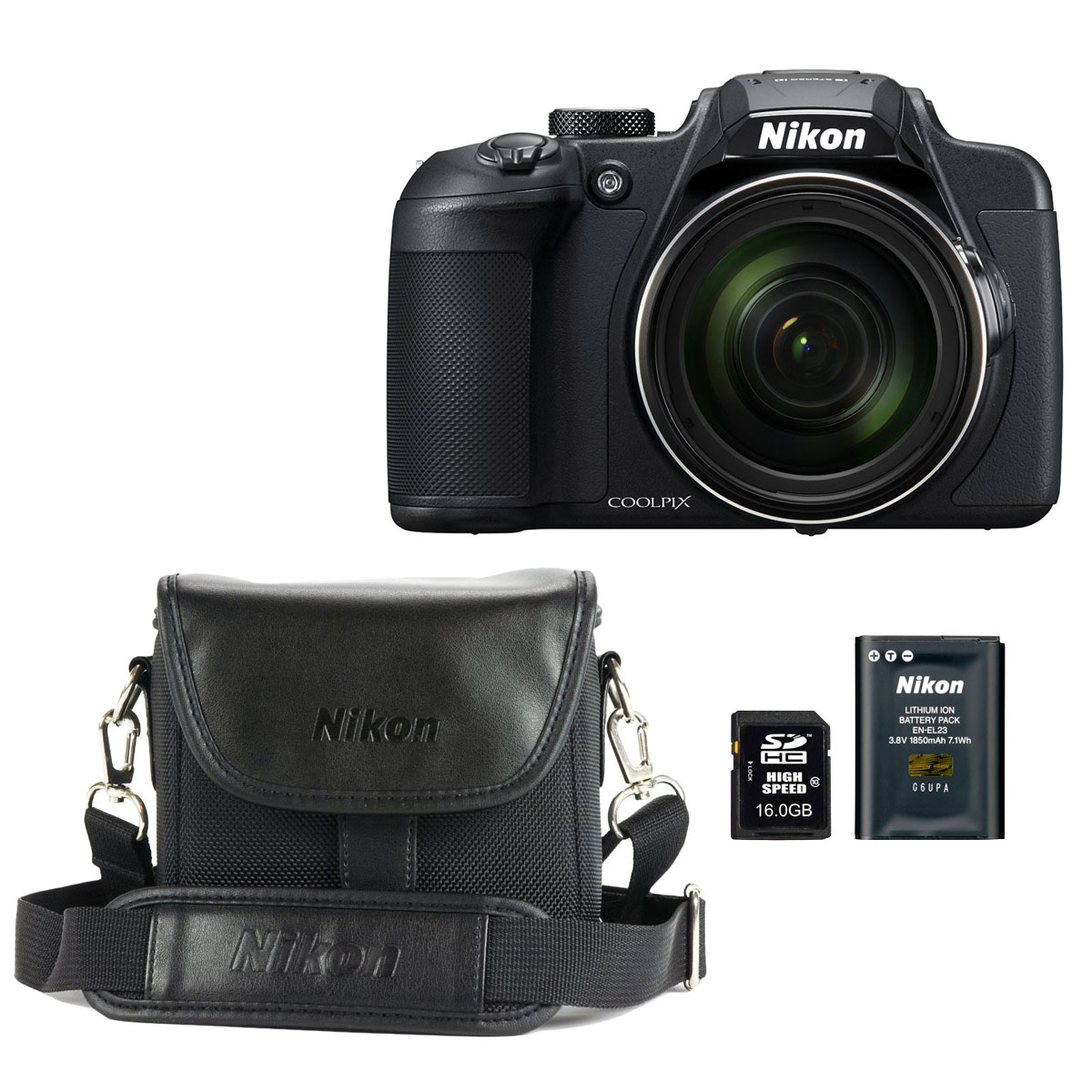 Appareil Photo Numérique Nikon Coolpix 2500 – Occasion En Bon état – Fourni Avec Boîte, Batterie, Carte Et Chargeur