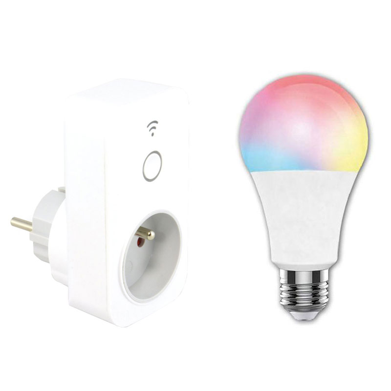 MCL Pack Ampoule + Prise connectées (AMPOULE+PRISE) Achat Prise