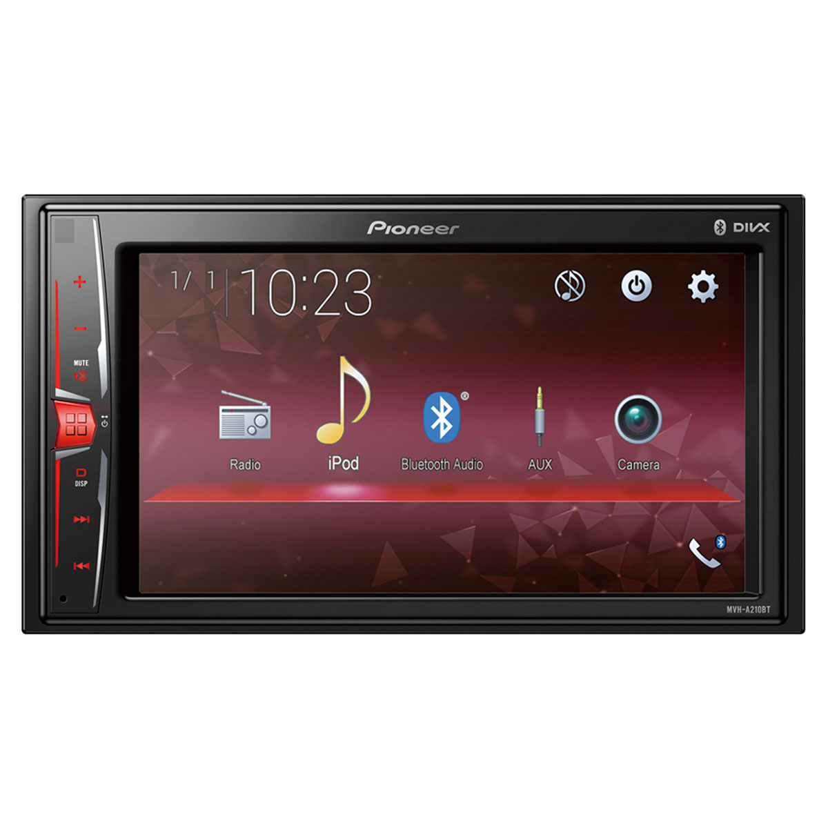 Pioneer mvh a210bt mirroring подключение iphone