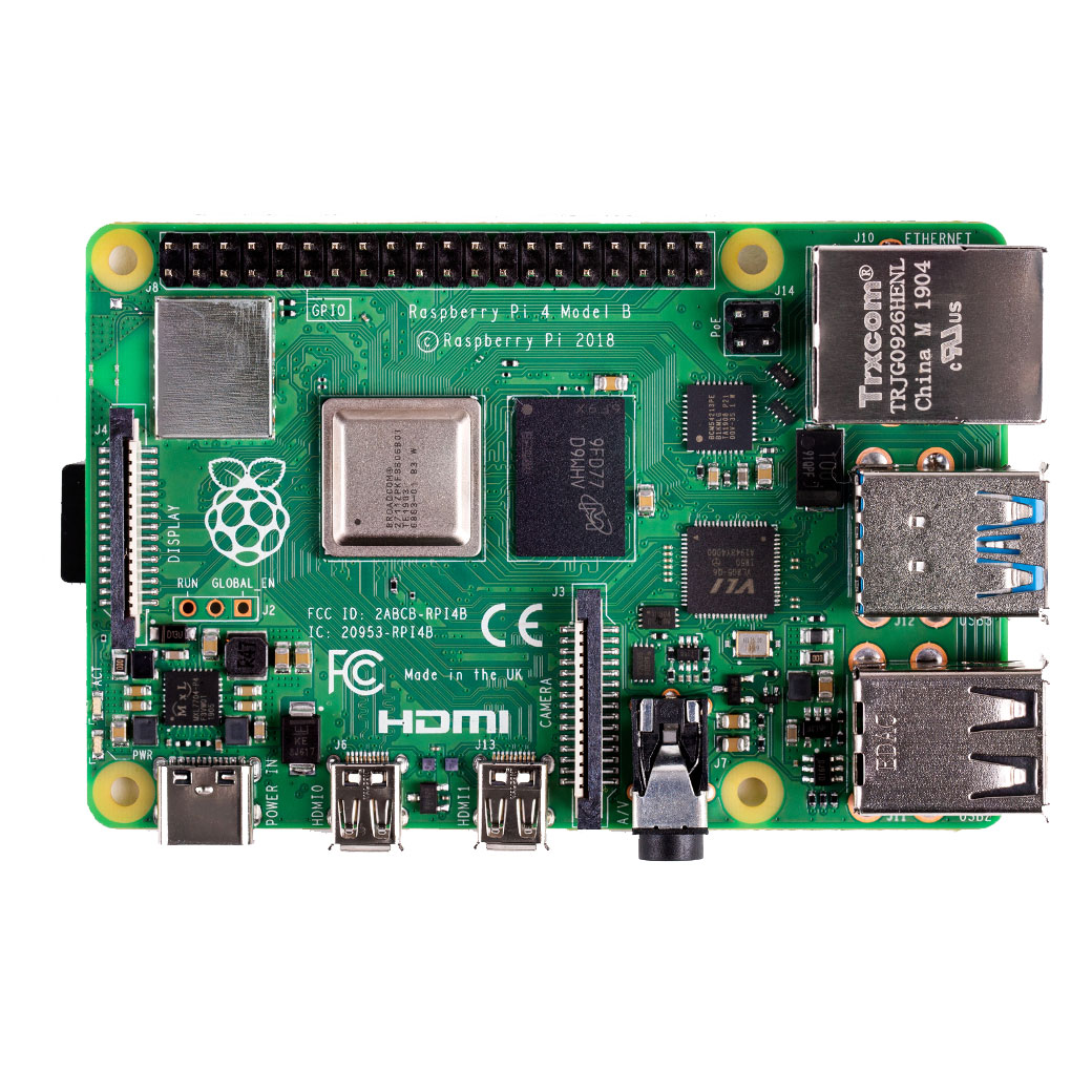 Raspberry Pi 4 Model B 4 Go (RPI4MODBP4GB) Achat Carte Raspberry Pi