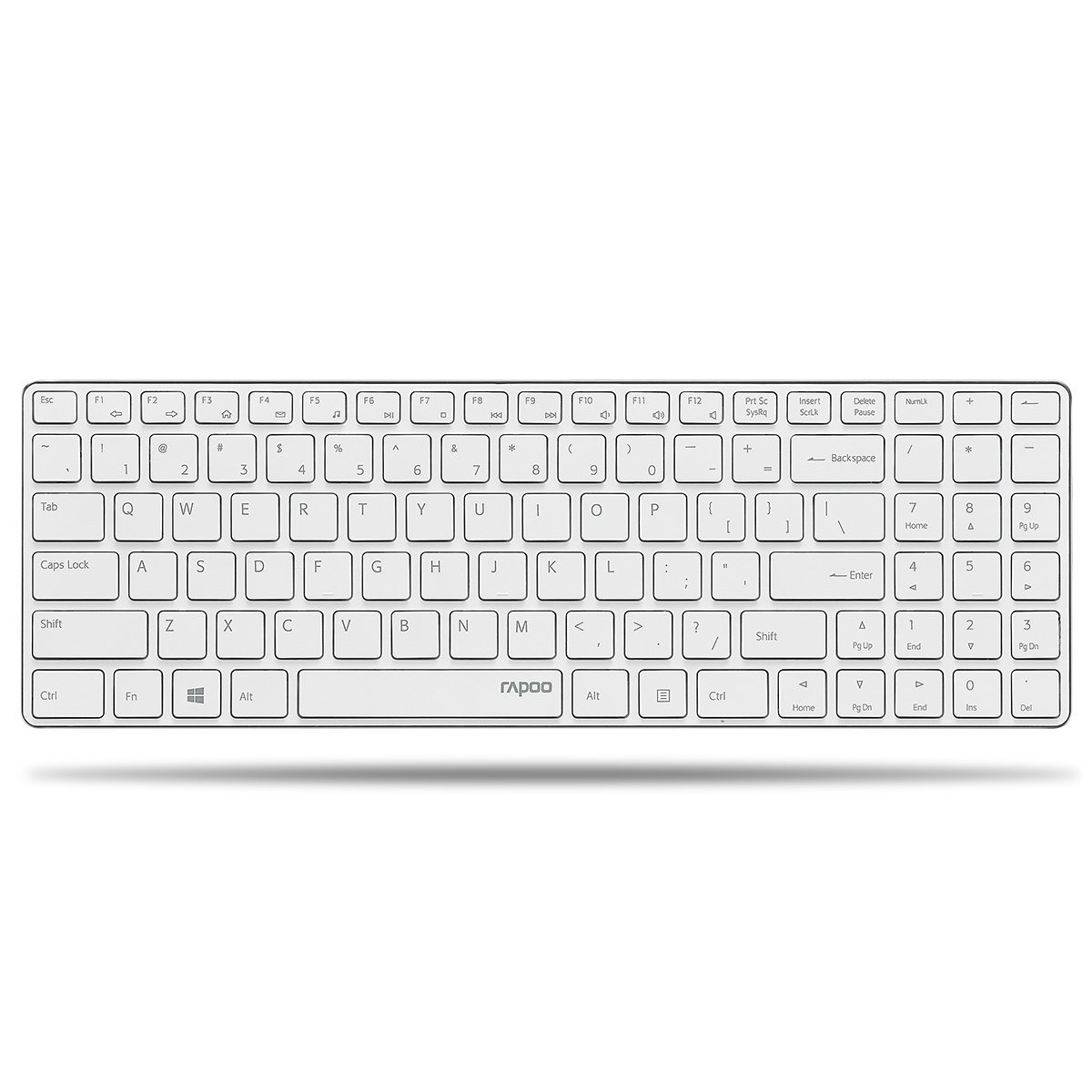 Rapoo E9110 (Blanc) (E9110.FR.WHITE) Achat Clavier PC Rapoo pour