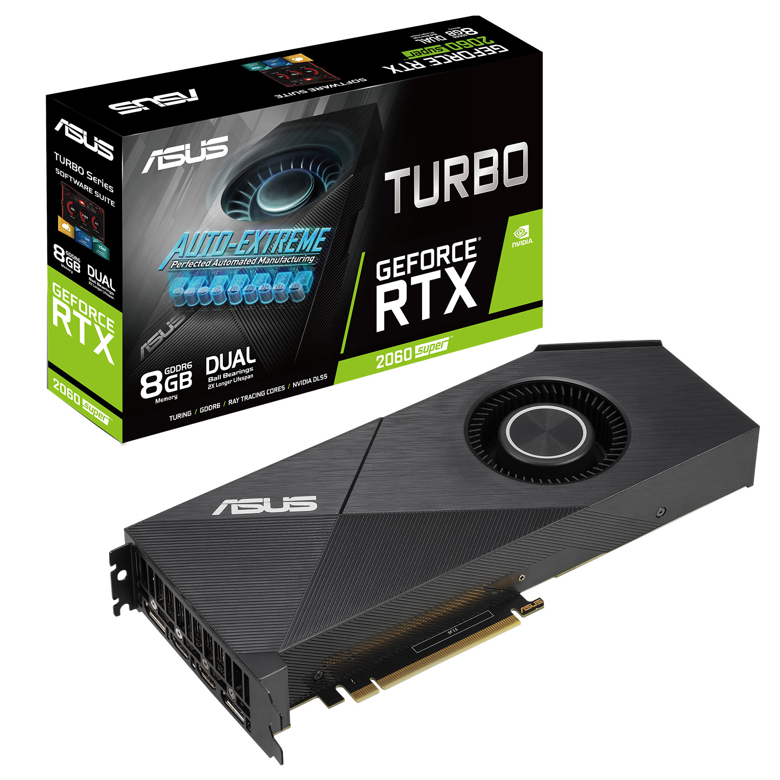 Asus Geforce Rtx 2060 Super Turbo Rtx2060s 8g Evo 90yv0df1 M0na00