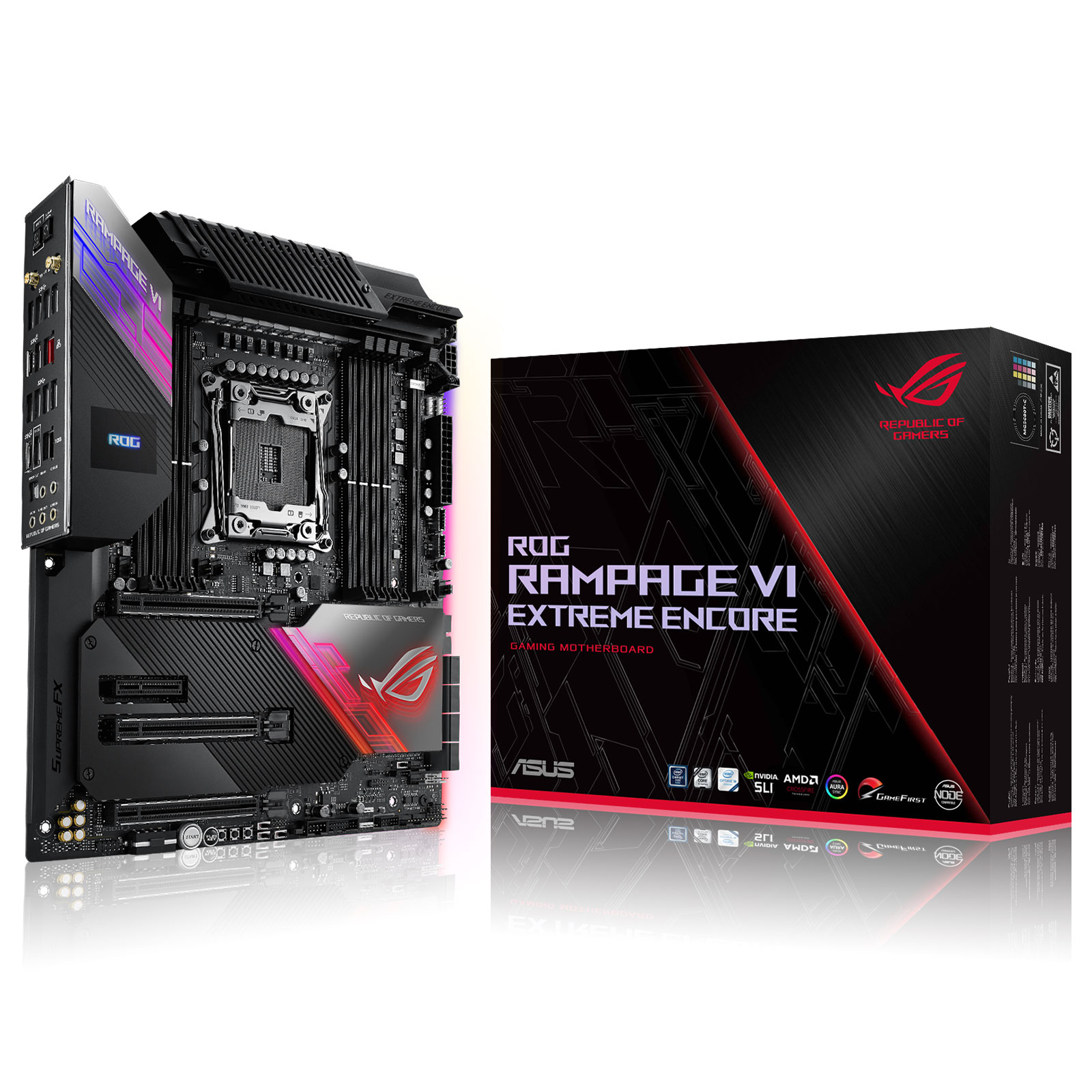 Asus rog rampage vi extreme encore обзор