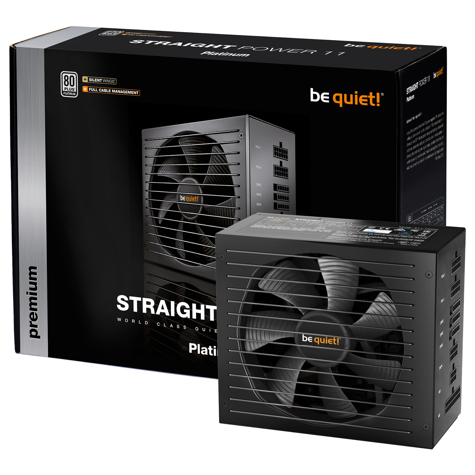 Блок питания be quiet straight power 11 650w обзор