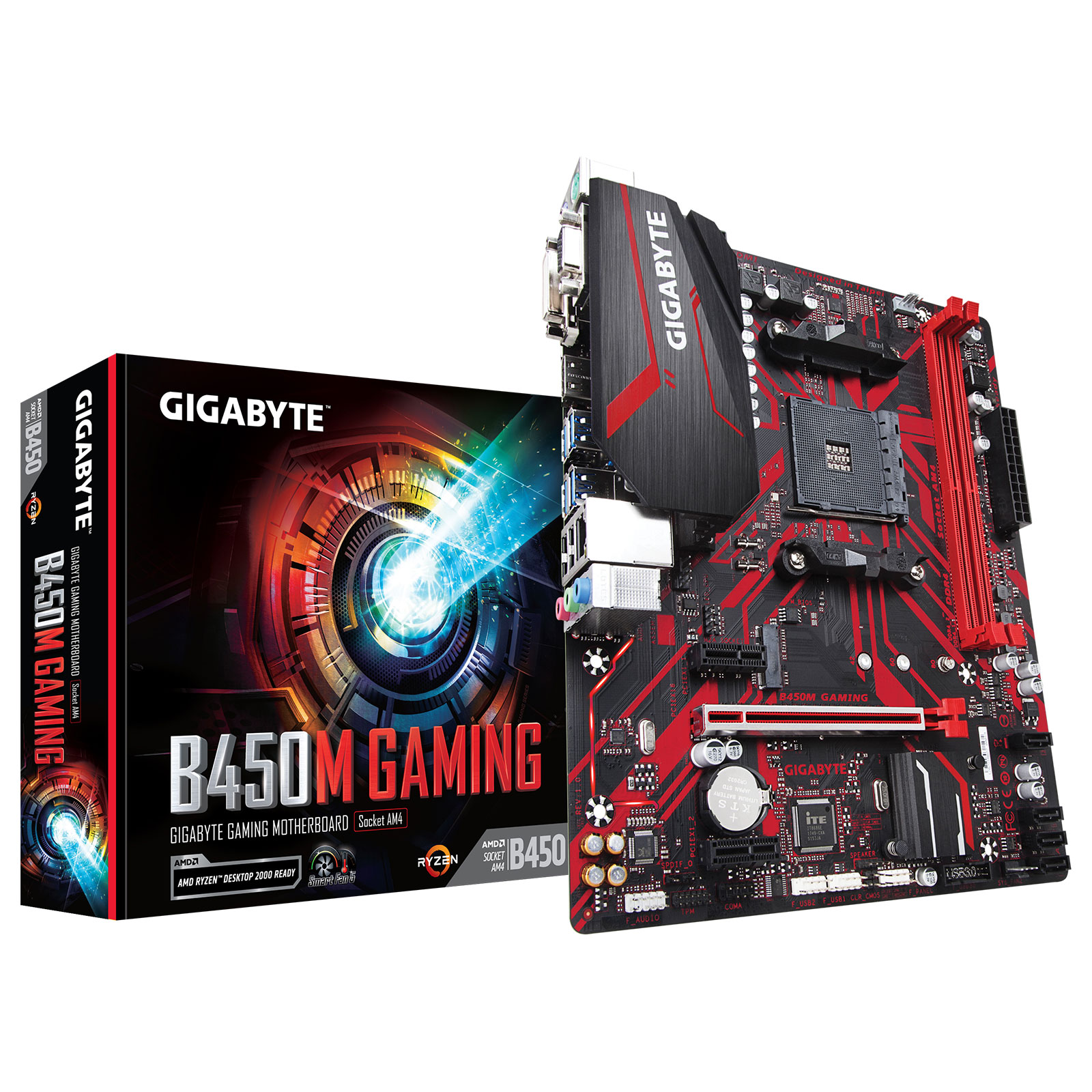 Gigabyte b450m gaming обзор