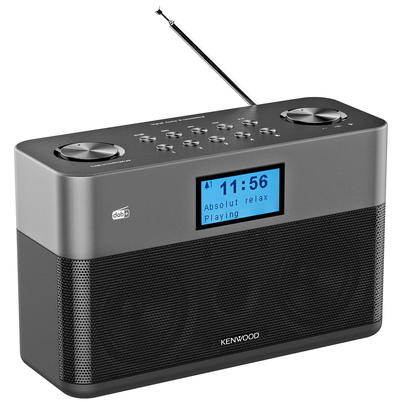 Kenwood CRST50DAB Gris (CRST50DABH) Achat Radio & radio réveil