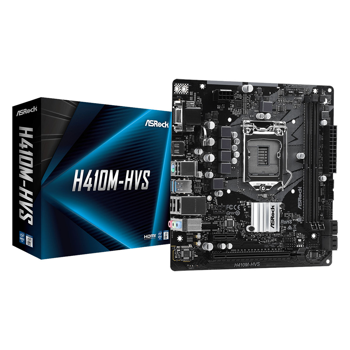 H410m hvs asrock подключение