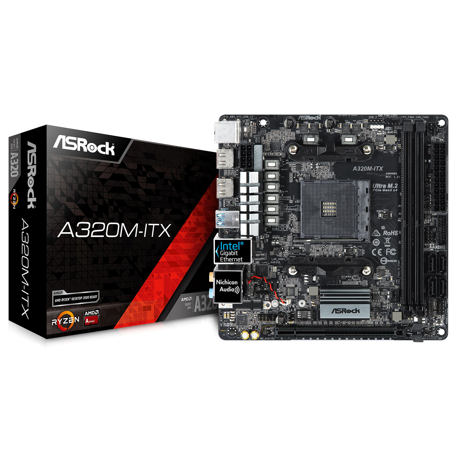 Asrock a320m itx обзор