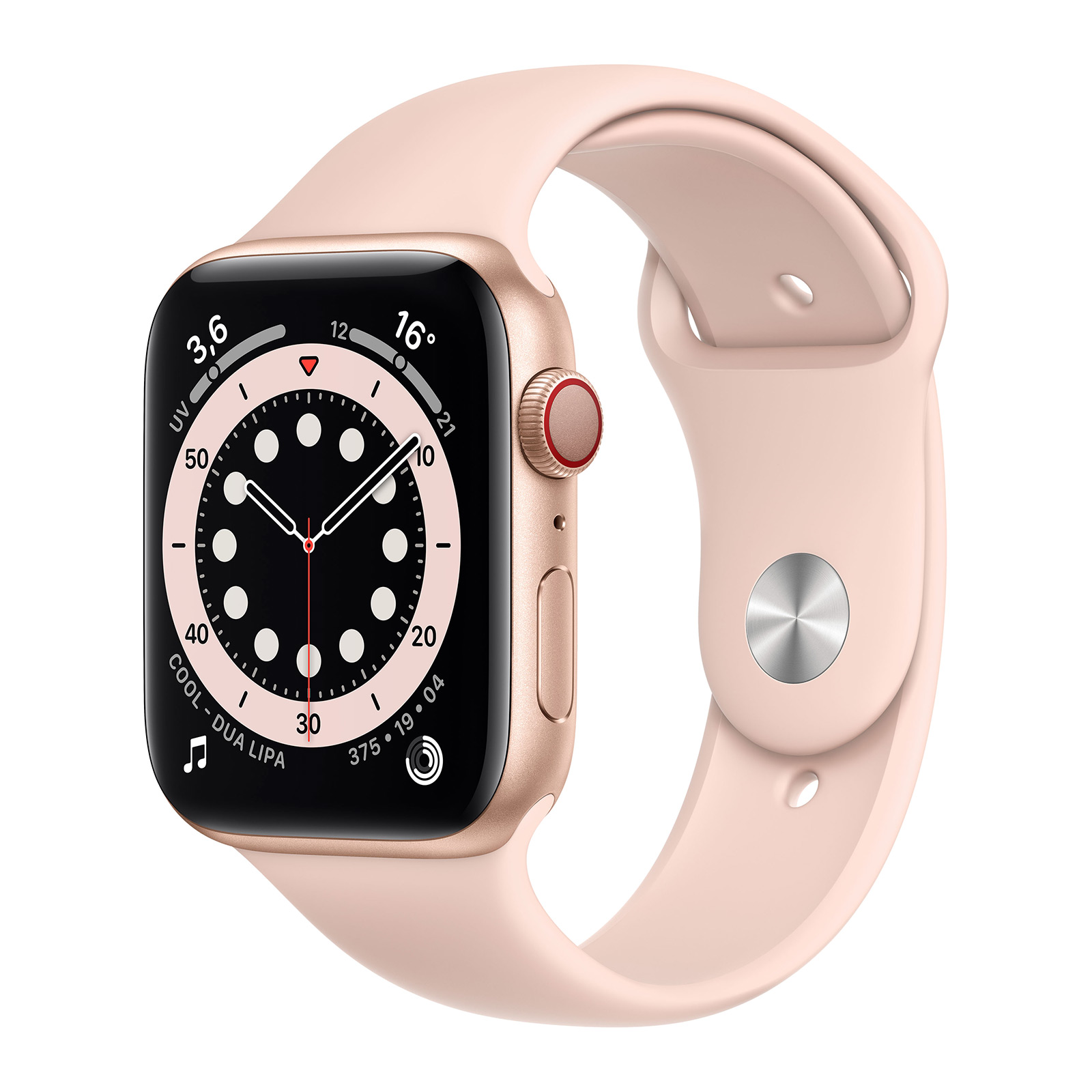 apple watch pink and gold