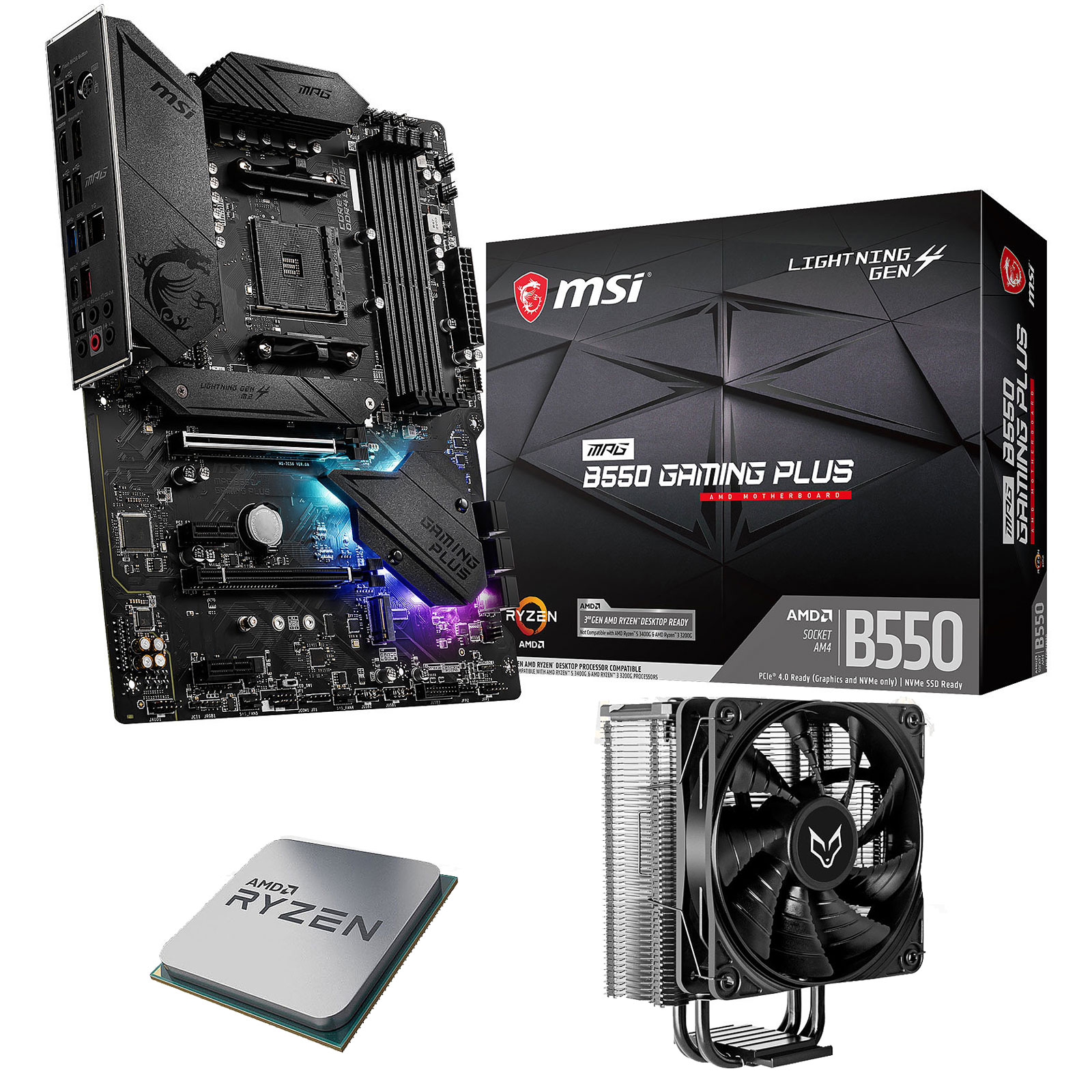 Kit Upgrade PC AMD Ryzen X MSI MPG B GAMING PLUS Achat Kit de mise à jour pour